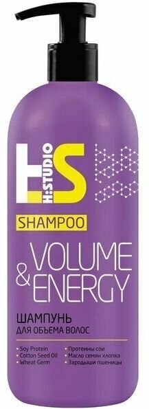 ROMAX Шампунь Volume и Energy для объема волос, 400 мл