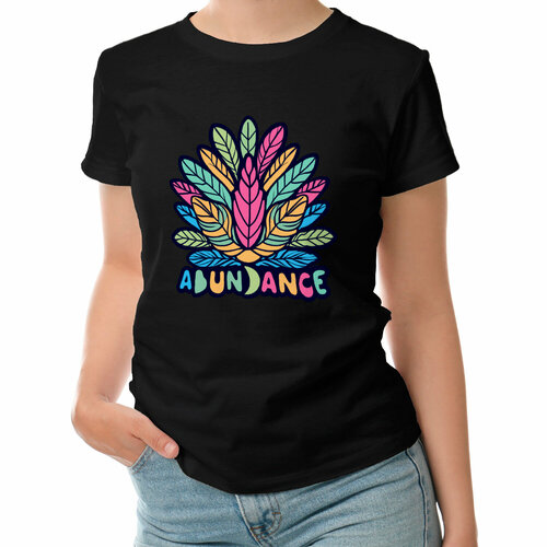 фото Футболка roly, размер m, черный