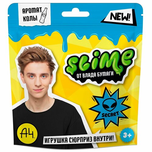 фото Слайм slime влад а4 синий 80 г