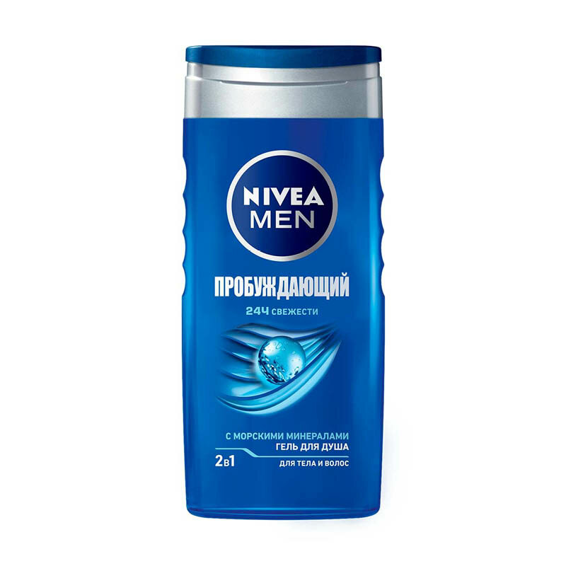 Гель для душа Nivea Men Пробуждающий 250мл Beiersdorf - фото №10