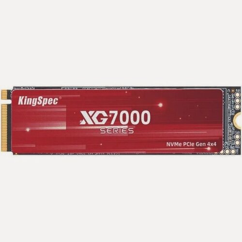 Изображение товара SSD диск Kingspec XG7000, 1000GB, M.2 2280, PCIe 4.0 x4, NVMe (XG7000-1TB)