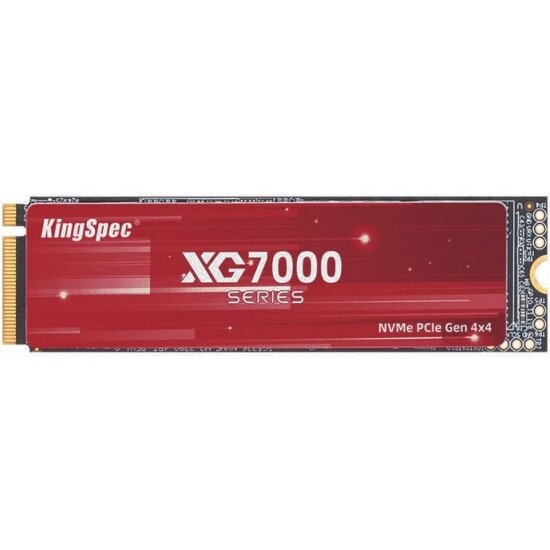 Накопитель SSD Kingspec XG7000 PCIe NVMe 4.0 x4 M.2 2280 1TB