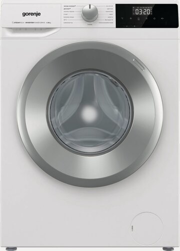 Изображение товара Стиральная машина Gorenje W2NHPI62SCS, фронтальная загрузка, 6кг, белый
