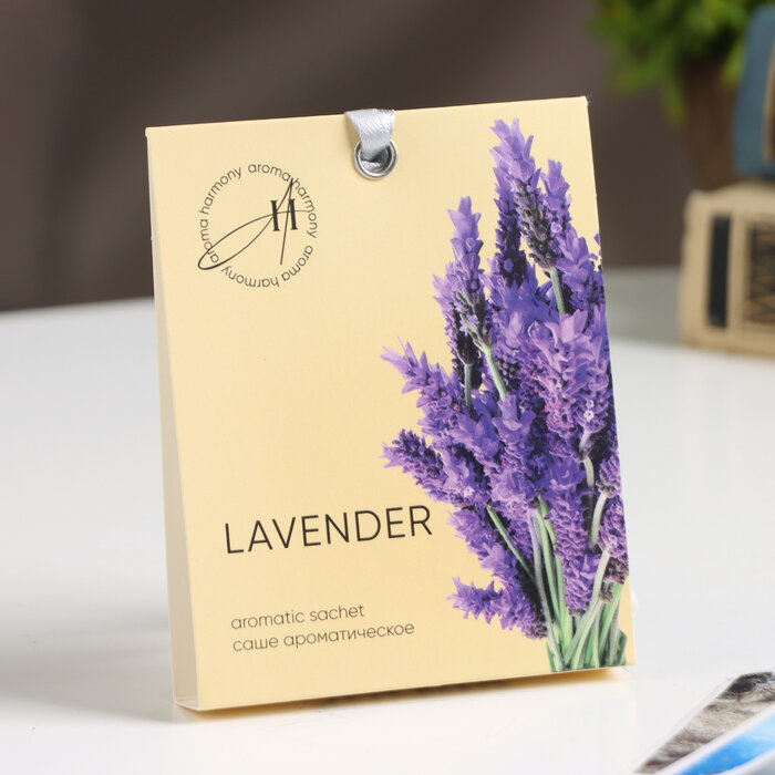 Саше ароматическое Spring "Lavender", лаванда, эвкалипт, розмарин, 10 г