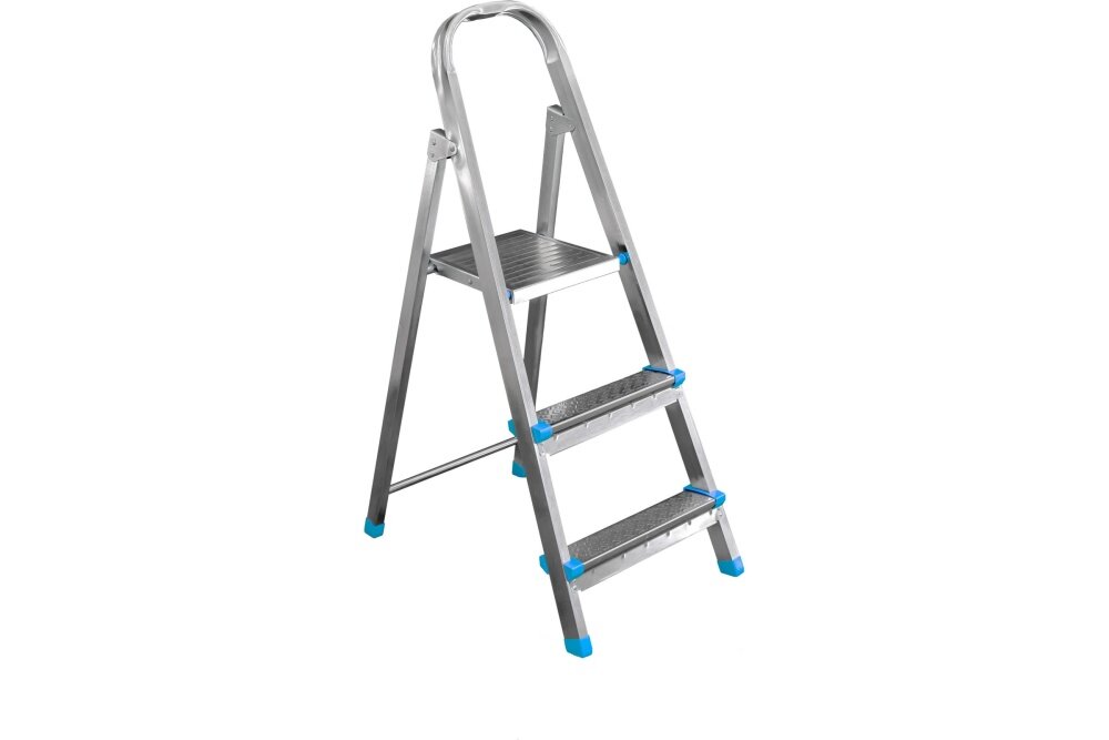 фото Стремянка стальная 3 ступенчатая эконом (max нагр. 120 кг.) 122203 ярус (Артикул: 4100011872)