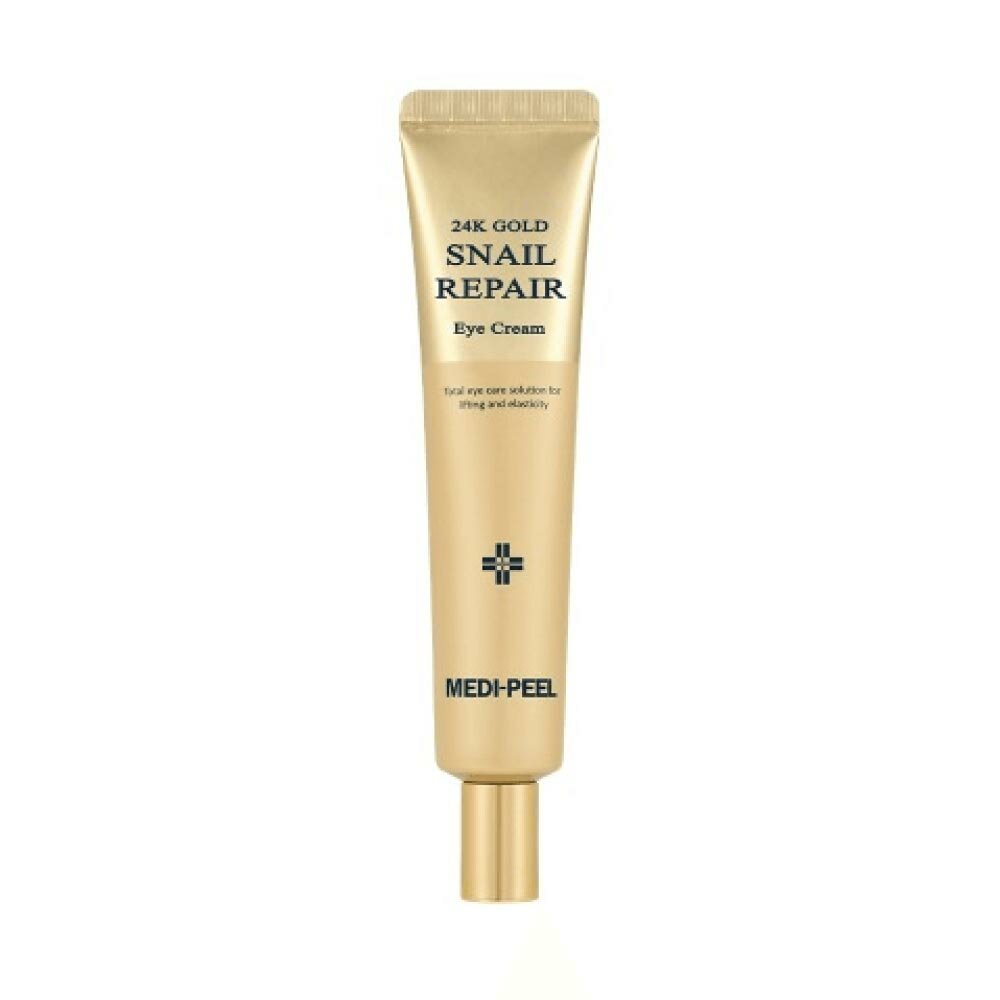 Регенерирующий крем для век с золотом и муцином улитки Medi-Peel 24K Gold Snail Repair Eye Cream 40ml