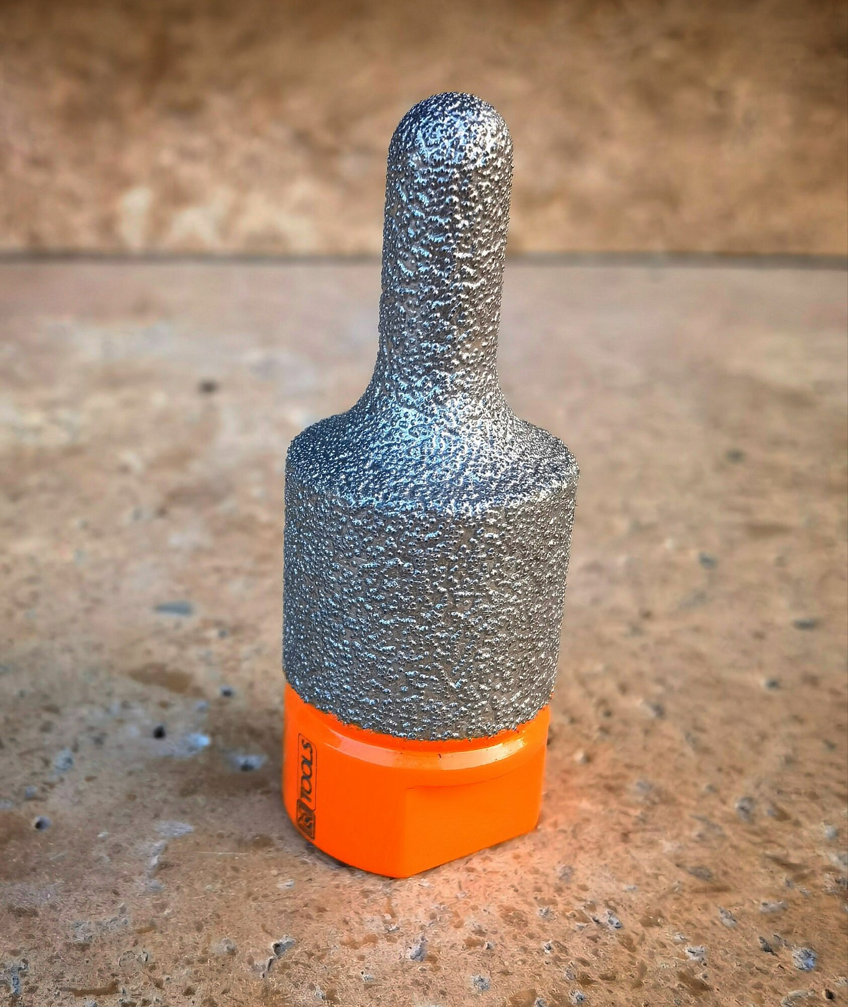 Алмазная цилиндрическая фреза шарошка для плитки MSTOOLS 10-25mm