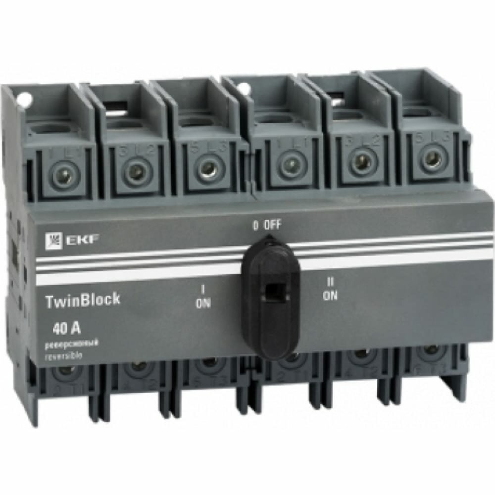 Реверсивный рубильник EKF TwinBlock