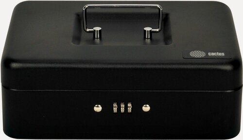 Изображение товара Ящик для денег без номинала Cactus CS-DCB-003 90x250x180 графитовый сталь 1.13кг