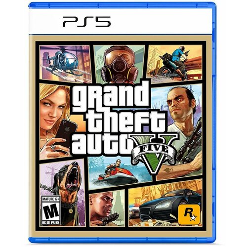 Игра GTA 5 (Grand Theft Auto V) для PlayStation 5 (PS5), Русские субтитры