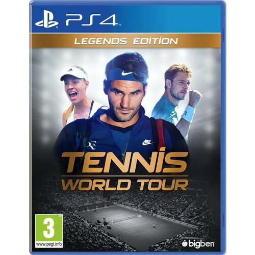 Игра Tennis World Tour - Legends Edition для PlayStation 4 2580₽