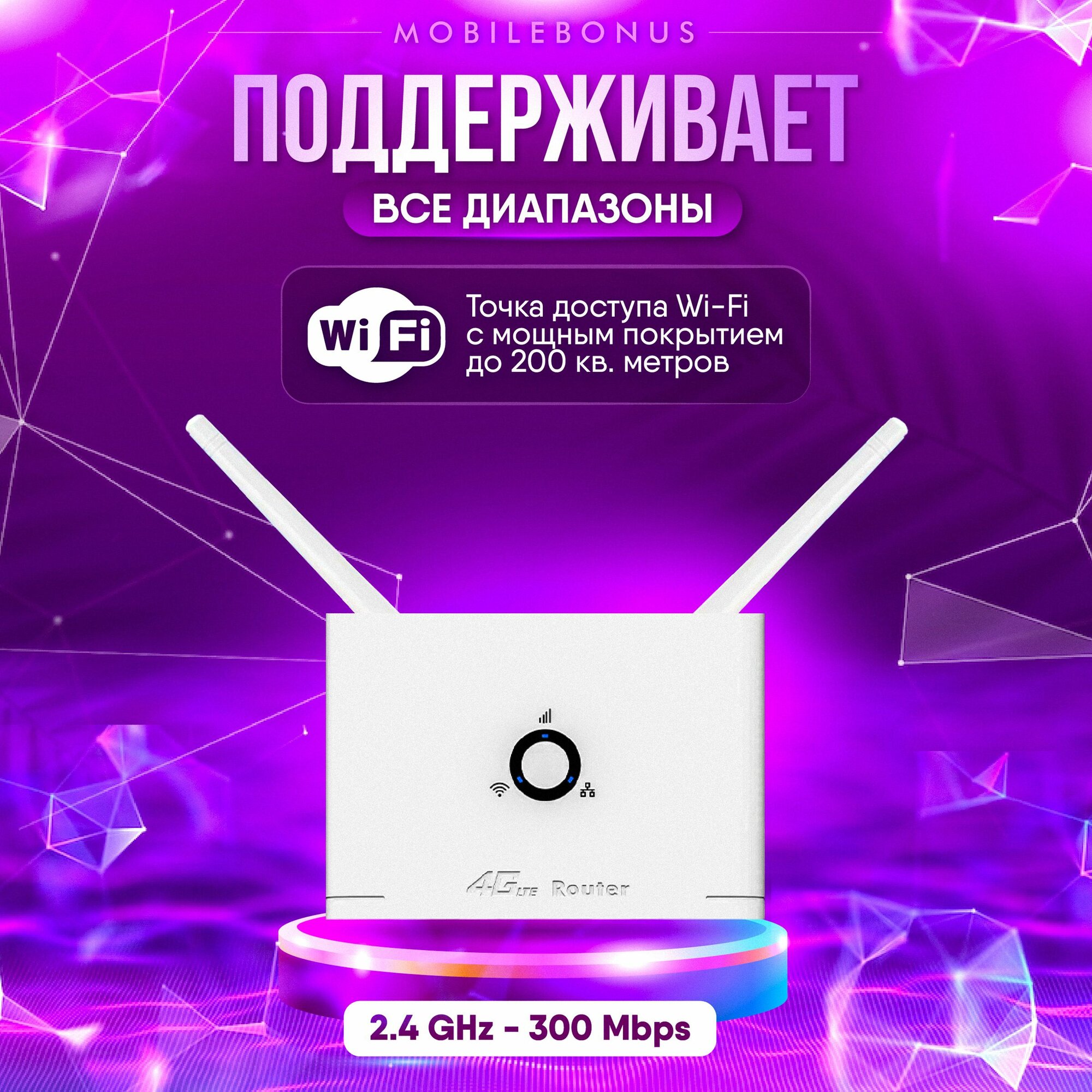 Роутер wi-fi с сим картой — фото 1
