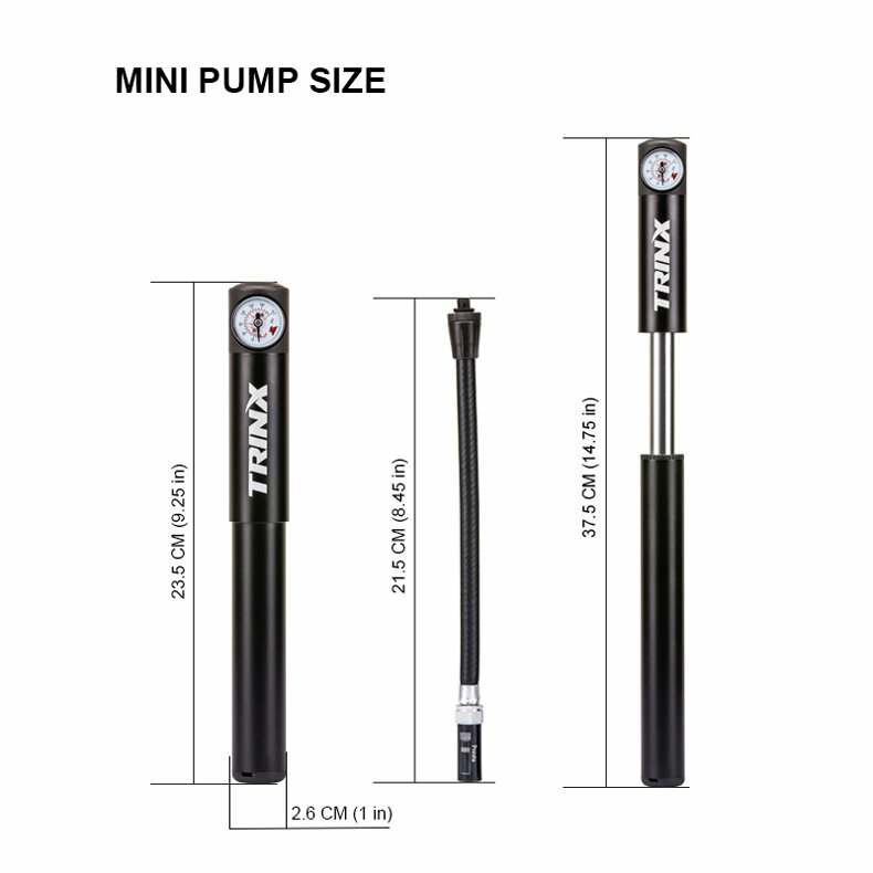 Насос для велосипеда, ручной TRINX TQ04 — фото 1