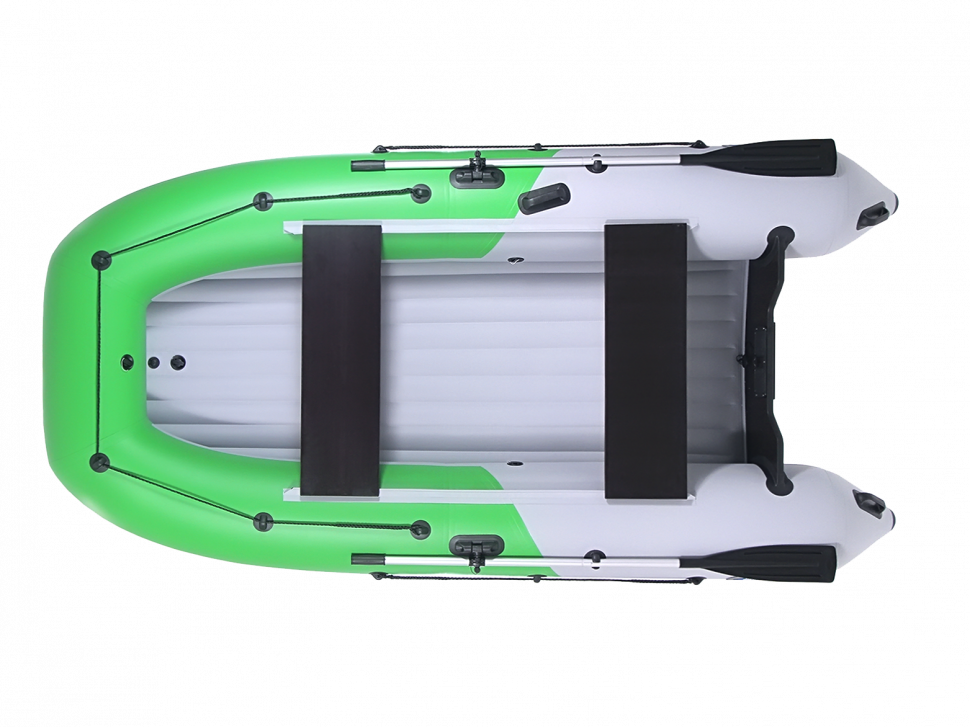 Надувная лодка НДНД Grouper 335W серо-синий