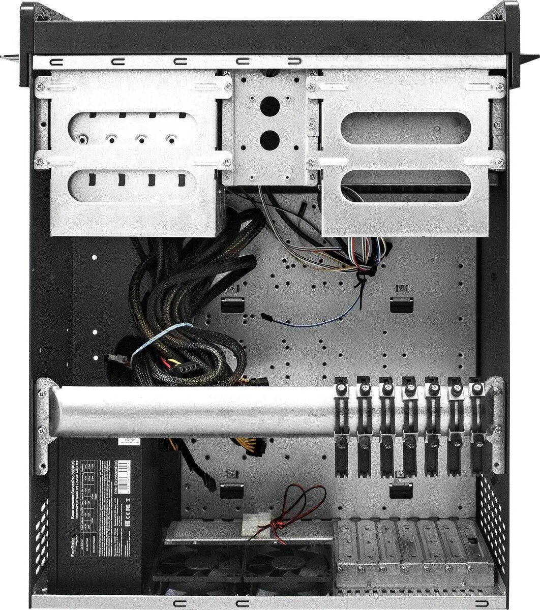 Корпус серверный 4U Exegate EX293246RUS RM 19", глубина 480, БП 1100RADS, USB - фото №7