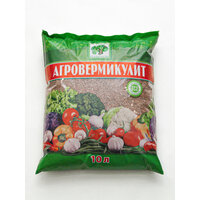 Вермикулит (Агровермикулит) 10 литров, фр. 2 мм, ТМ "Зеленые технологии"