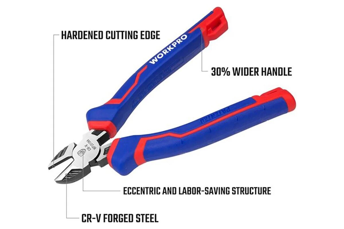 WORKPRO Бокорезы 180мм WP231066 — фото 1