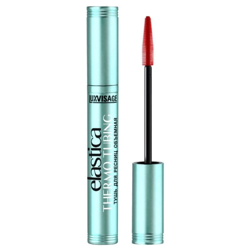 Объемная термо тушь для ресниц Luxvisage Elastica Thermo Tubing Mascara