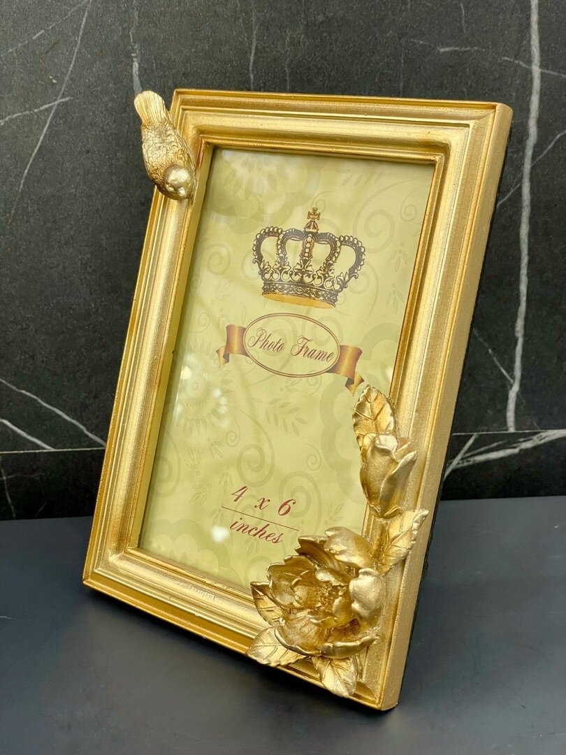 Рамка для фото Casaentera CE02-815793 золото 125х25х180h