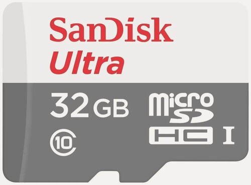 Изображение товара Карта памяти SanDisk Ultra microSDHC 32GB SDSQUNR-032G-GN3MN