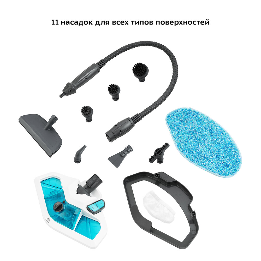 Паровая швабра Kitfort КТ-1003 — фото 1