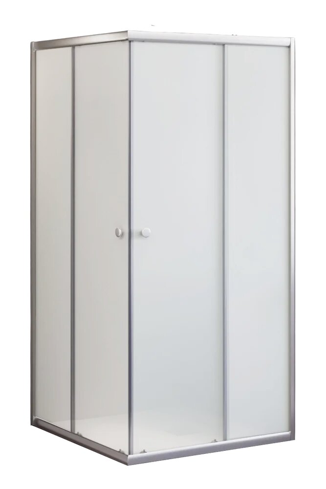 Душевой уголок RGW Dolphin TN-206-J без поддона стеклянный 89x89 с матовым стеклом квадратный раздвижной