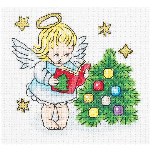 Klart набор для вышивания 8-272 Рождественский ангел набор для вышивания крестиком klart рождественский ангел 8 272