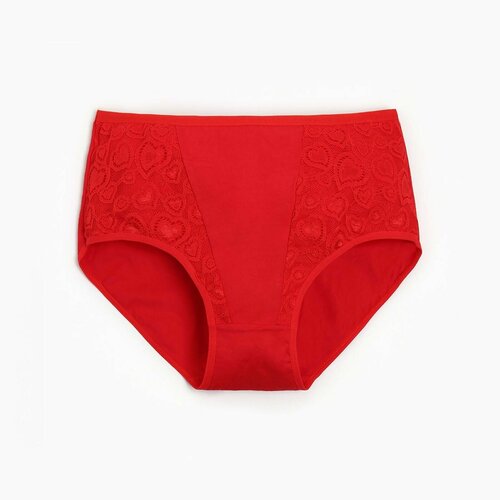 фото Трусы слипы collorista, размер 52-54, красный