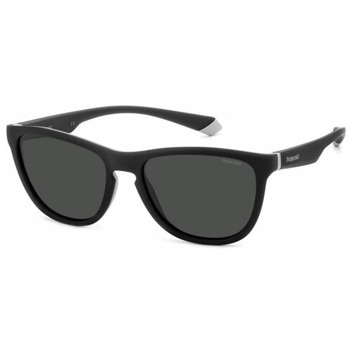 Солнцезащитные очки Polaroid, черный очки солнцезащитные polaroid модель pld 2112 s