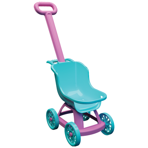 Прогулочная коляска с ручкой 44 см, Т9-241 коляска для куклы прогулочная микс
