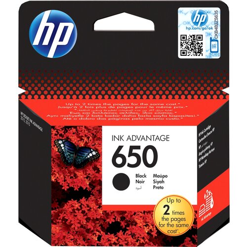 Картридж/ HP 650 Black Ink Cartridge CZ101AE