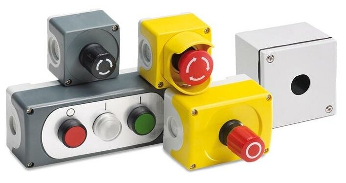 фото Комбинация устройств управления в корпусе (пост кнопочный в сборе) ABB 1SFA619821R2001