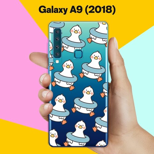 Силиконовый чехол на Samsung Galaxy A9 (2018) Птицы / для Самсунг Галакси А9 2018 силиконовый чехол на samsung galaxy a9 2018 шишки для самсунг галакси а9 2018
