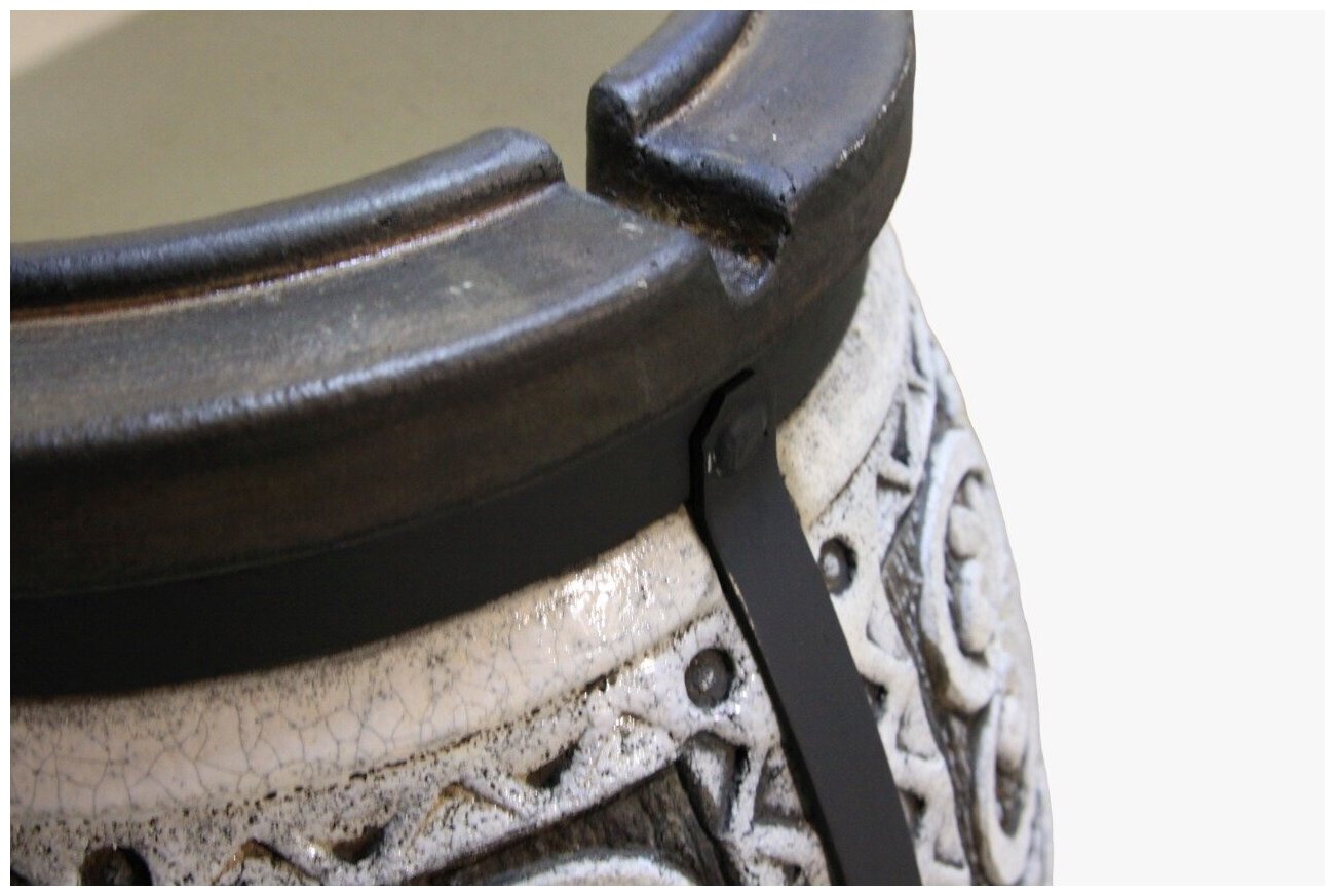 Тандыр для шашлыка Теза керамика "Новый резной"
