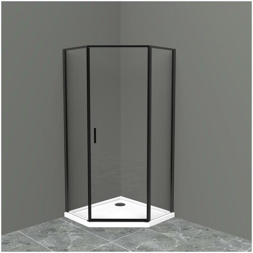 Душевой уголок Belbagno UNO-195-P-1-90-C-NERO душевой уголок belbagno uno 195 p 1 100 c nero