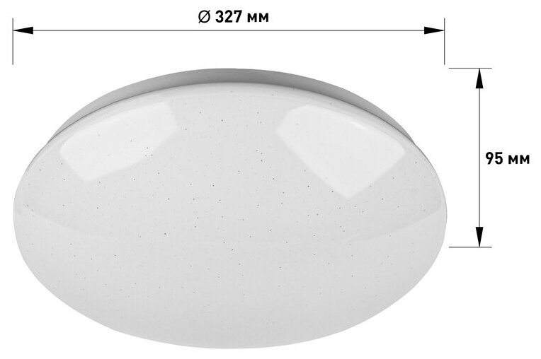 Потолочный светодиодный светильник ЭРА SPB-6-24-4K Element круглый Б0054049 - фотография № 5