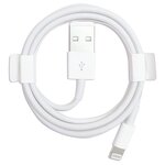 Kабель для iPhone POPSO USB/Lightning зарядка 1 м, белый - изображение