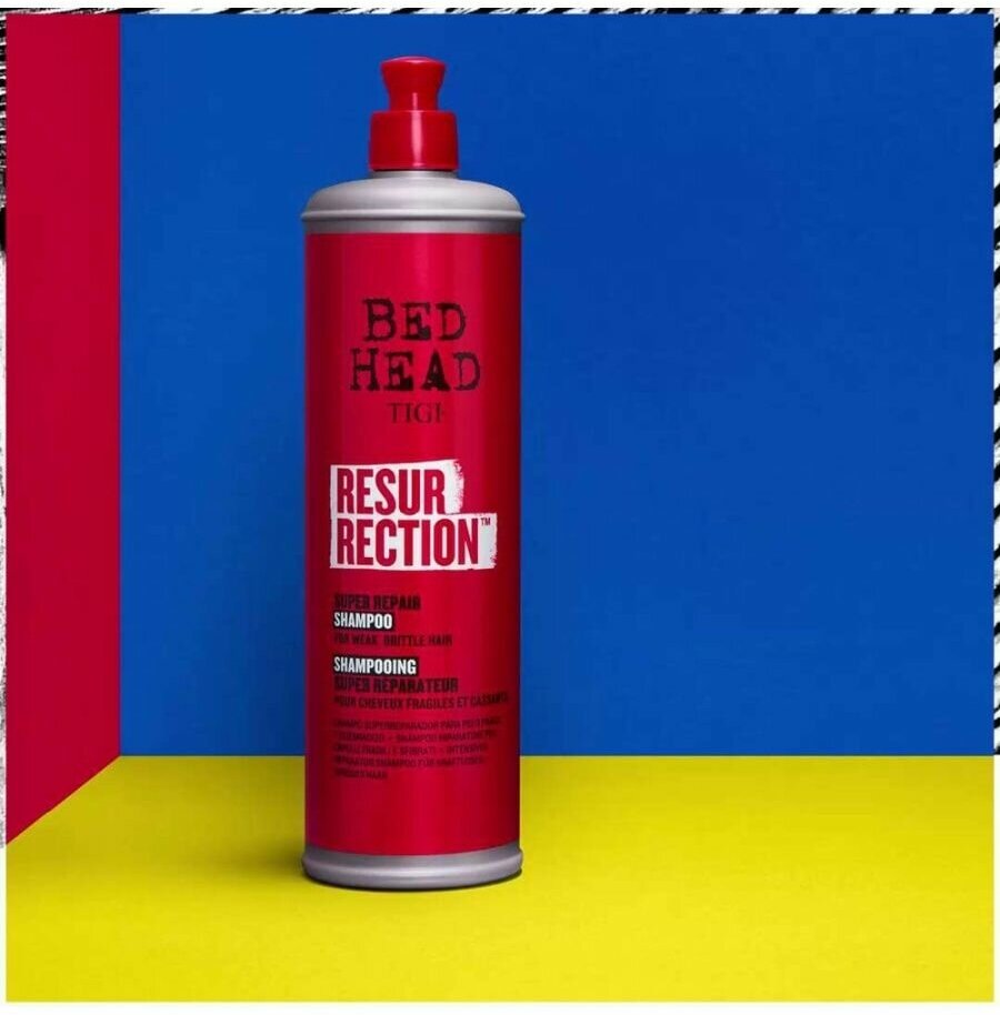 TIGI / Шампунь для сильно поврежденных волос BED HEAD RESURRECTION, 400 МЛ — фото 1