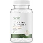 Теанин Тирозин OstroVit L-Theanine L-Tyrosine, 90 к. - изображение