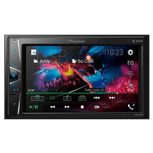 Автомагнитола Pioneer DMH-G225BT 2DIN 4x50Вт