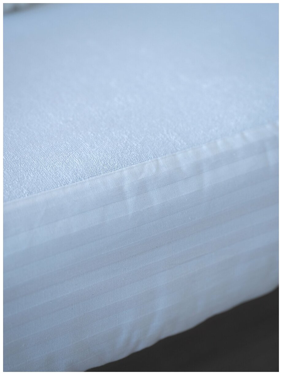 Наматрасник в детскую кроватку непромокаемый AVICTORY 60x120 см - фотография № 6