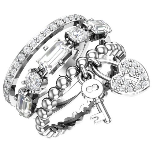 Серебряное кольцо с фианитом A0101526-00775