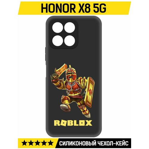 Чехол-накладка Krutoff Soft Case Roblox-Рэдклифф для Honor X8 5G черный чехол накладка krutoff soft case икра для honor x8 5g черный