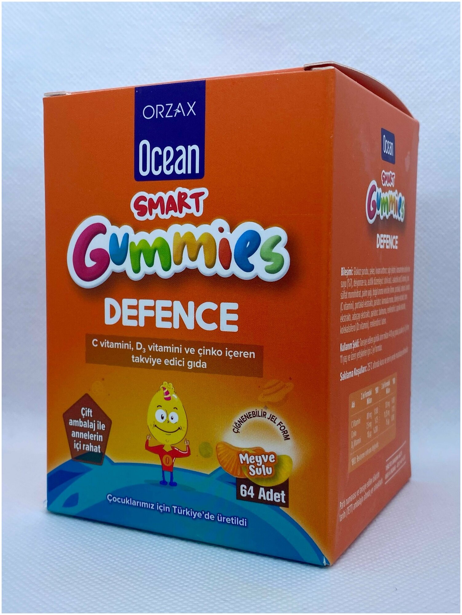 Витаминно-минеральный комплекс / Orzax Smart Gummies Defence / Мармелад для детей - фотография № 5
