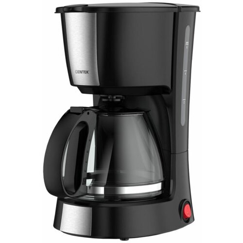 Кофеварка Centek CT-1149 черныйсталь 242700₽