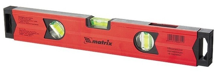 Уровень рельс 3 глаз. matrix 34708