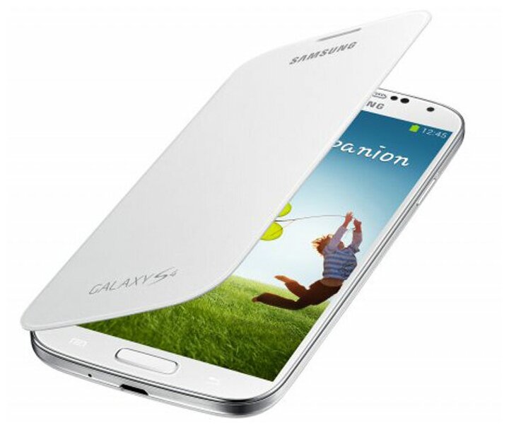 Samsung EF-FI950 чехол-книжка для i9500 Galaxy S4, White