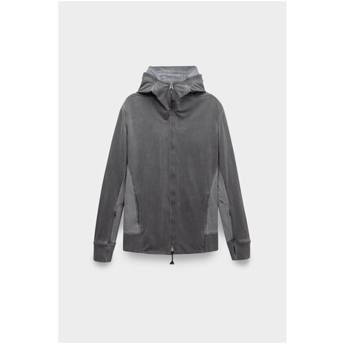 фото Худи ermi, силуэт свободный, средней длины, размер xl, серый