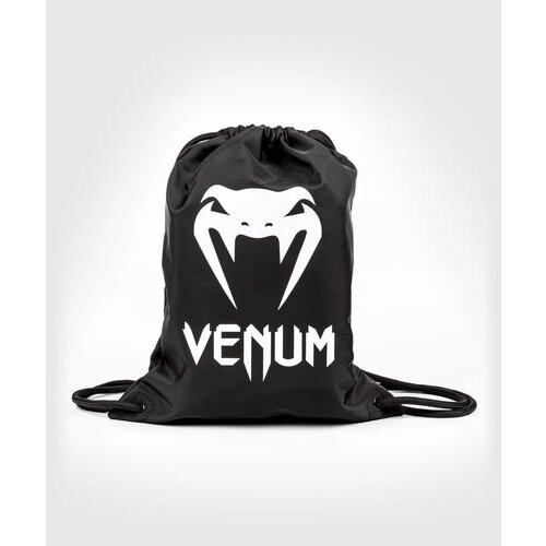 Мешок для сменной обуви Venum Classic Drawstring Bag VENUM-04172-108, черный/белый O/S