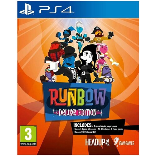 Игра Runbow Специальное Издание (Deluxe Edition) (PS4) ps4 игра bethesda wolfenstein youngblood deluxe edition